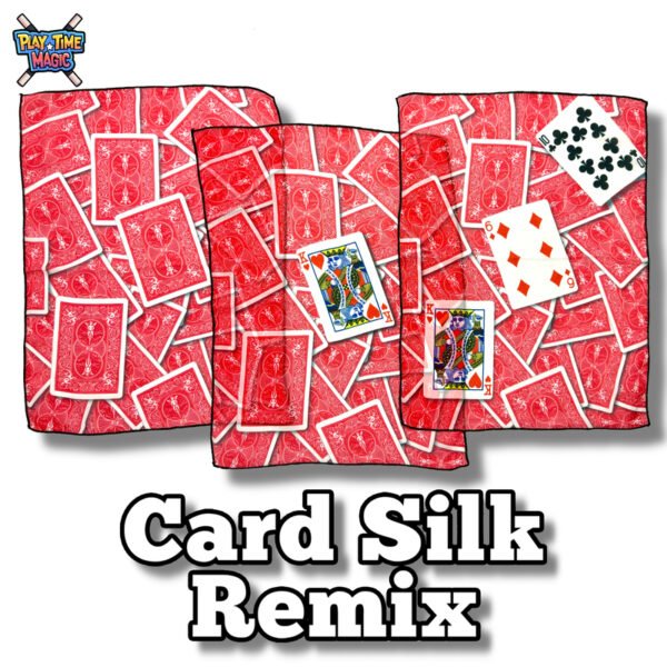 Card Silk Remix Magic Trick card_silk_remix card_magic silk_magic funny_silks defma mago magic magician ilusionist kids_magic change_bag playtime_magic