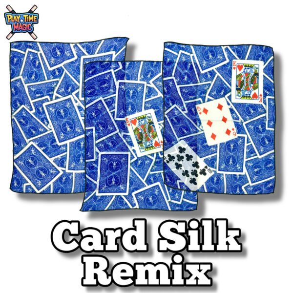 Card Silk Remix Magic Trick card_silk_remix card_magic silk_magic funny_silks defma mago magic magician ilusionist kids_magic change_bag playtime_magic