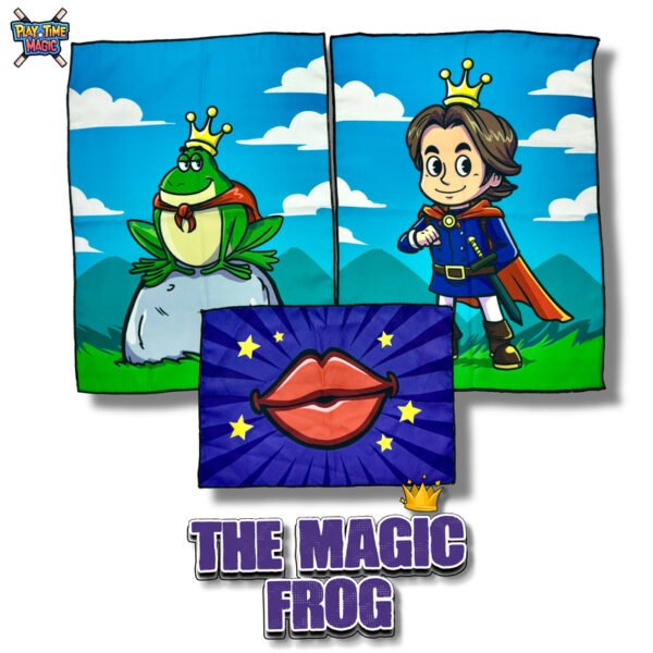 the_magic_frog rana_magica principe sapo prince silk_magic funny_silks defma mago magic magician ilusionist kids_magic change_bag playtime_magic