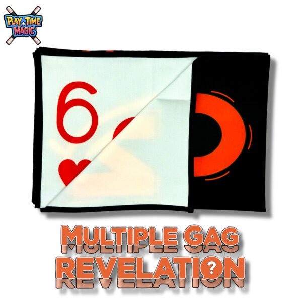 Multiple Gag Card Magic Trick multiple_gag_revelation multigag gags packet_small_play_big silk_magic funny_silks defma mago magic magician ilusionist kids_magic change_bag playtime_magic defma