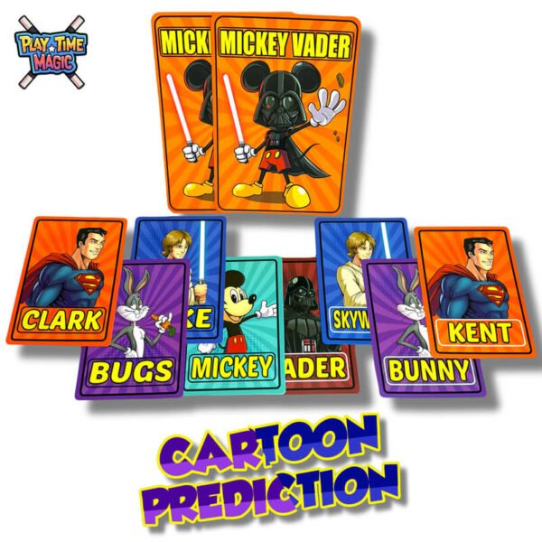 Cartoon Prediction Magic Trick cartoon_prediction mickey_vader defma mago magic magician ilusionist kids_magic change_bag playtime_magic magic_shows